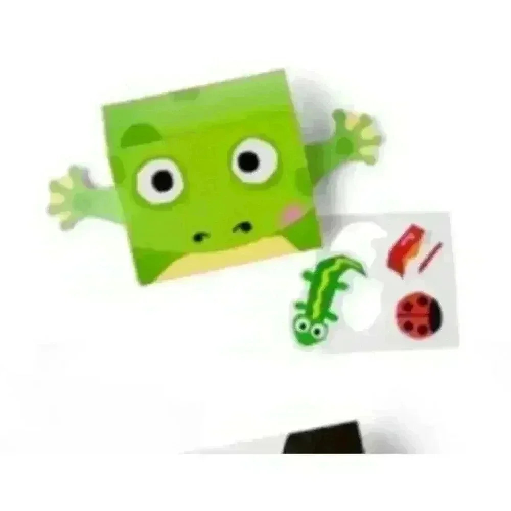 ❤️ NIP Frog Lizard Stuffer Stickers Chick Fil A Toy